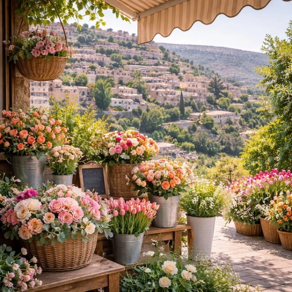 פרחים במבשרת ציון