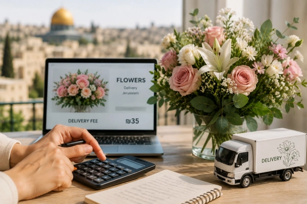 כמה עולה משלוח פרחים בירושלים?